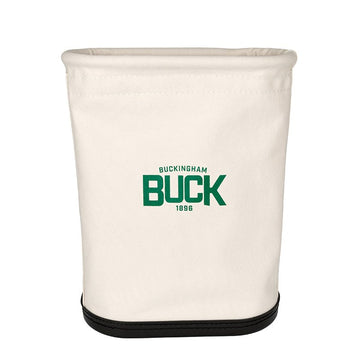 Buckingham 14” x 6.5” Canvas Bucket with 6 Inside Pockets – 12167 12167