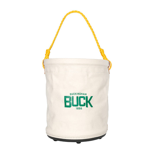 12” x 15” Canvas Bucket (Hard Bottom) with Inner Pocket (No Swivel Snap) - 1217