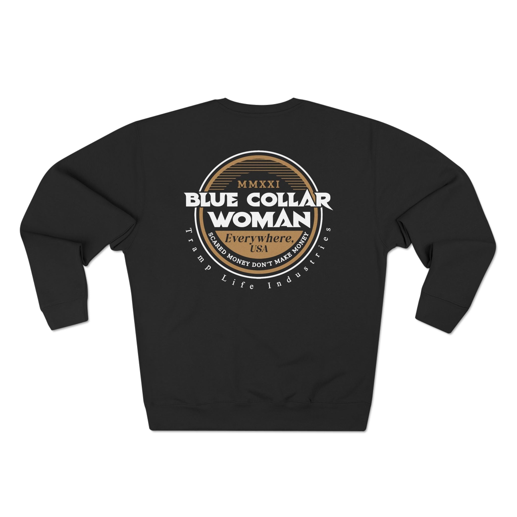 Blue Collar Woman Crewneck