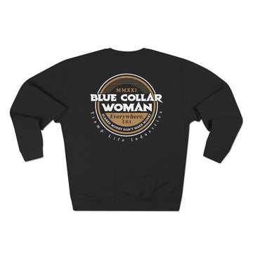 Blue Collar Woman Crewneck