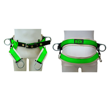 Fixed 4 D-Ring Single Cotton Back Saddle (No Leg Straps) - 1381