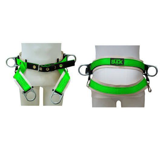 Fixed 4 D-Ring Single Cotton Back Saddle (No Leg Straps) - 1381