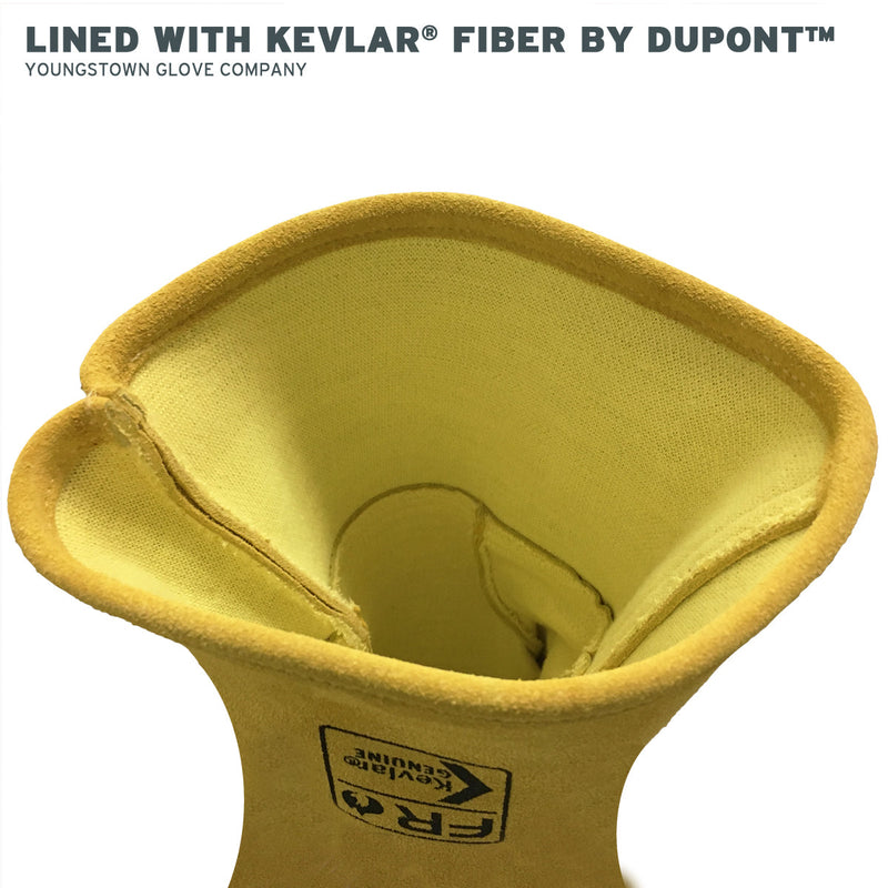 Load image into Gallery viewer, 13&quot; Cut Resistant Secondary Leather Protector - Lines with Kevlar Fiber by Dupont
