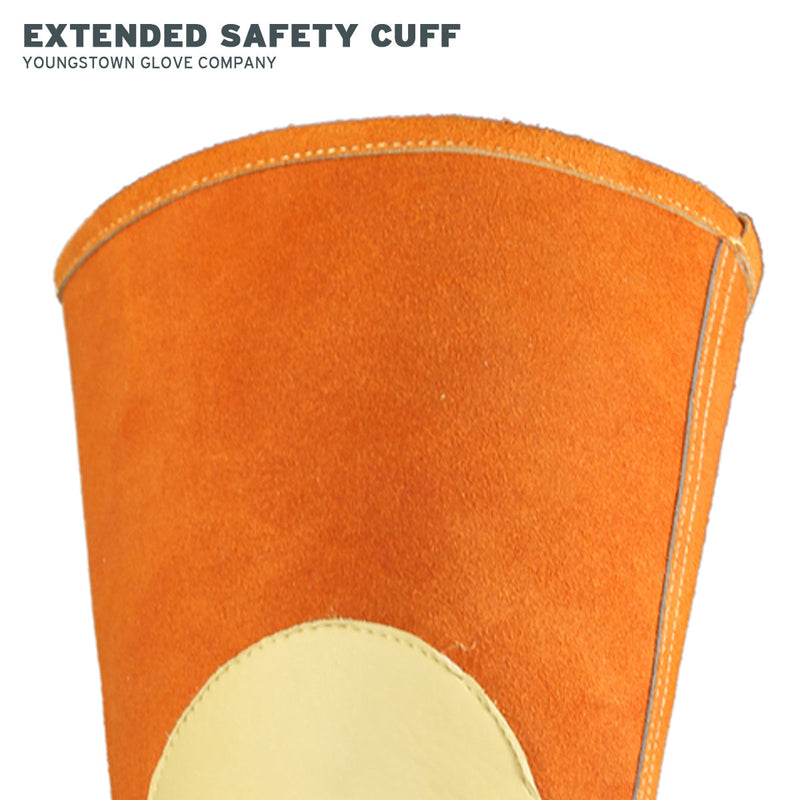 Load image into Gallery viewer, 16-5150-14 Youngstown Primary LP Mitt Glove - Extended Safety Cuff
