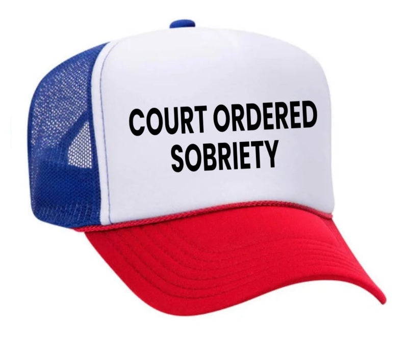 Load image into Gallery viewer, Court Ordered Sobriety Trucker Hat
