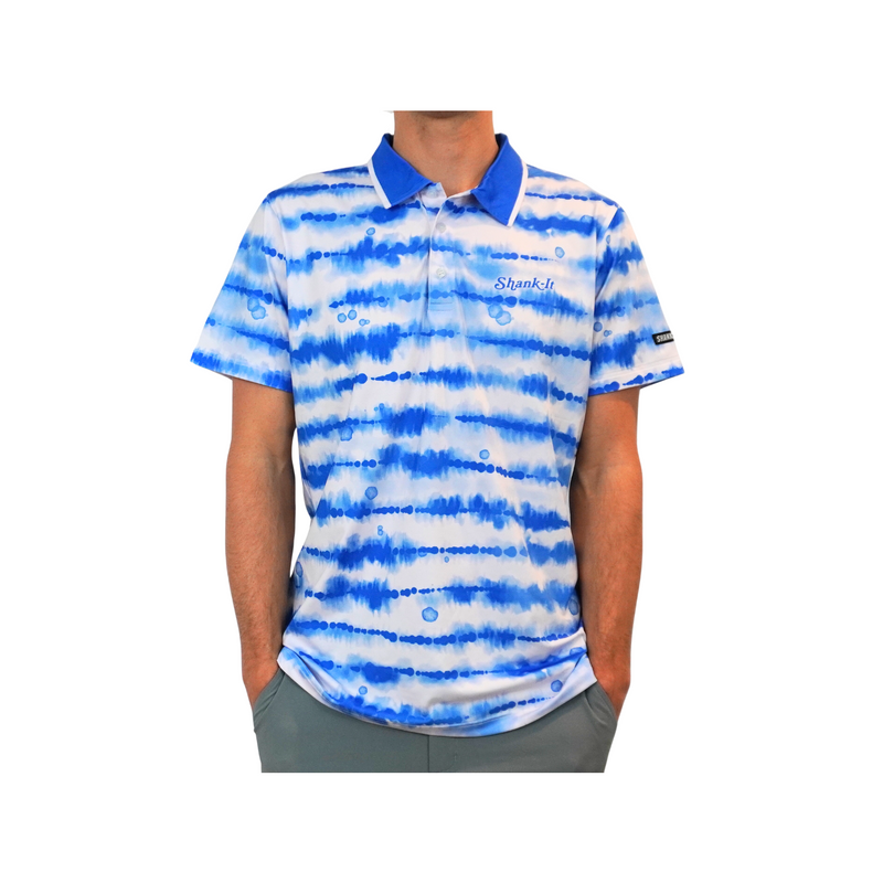 Load image into Gallery viewer, Blue Cloud Polo
