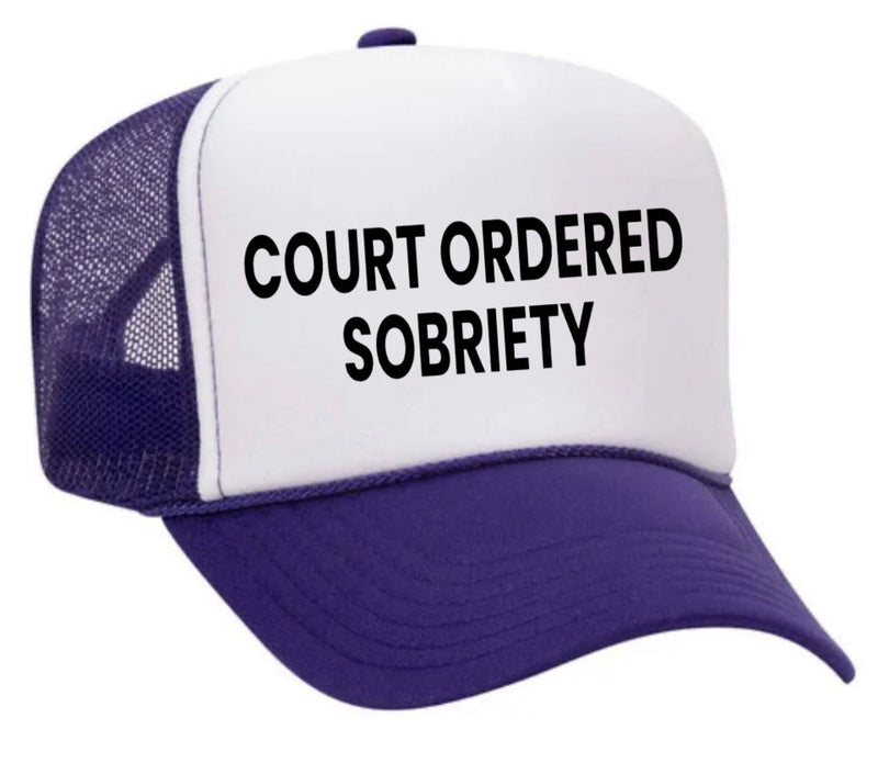 Load image into Gallery viewer, Court Ordered Sobriety Trucker Hat
