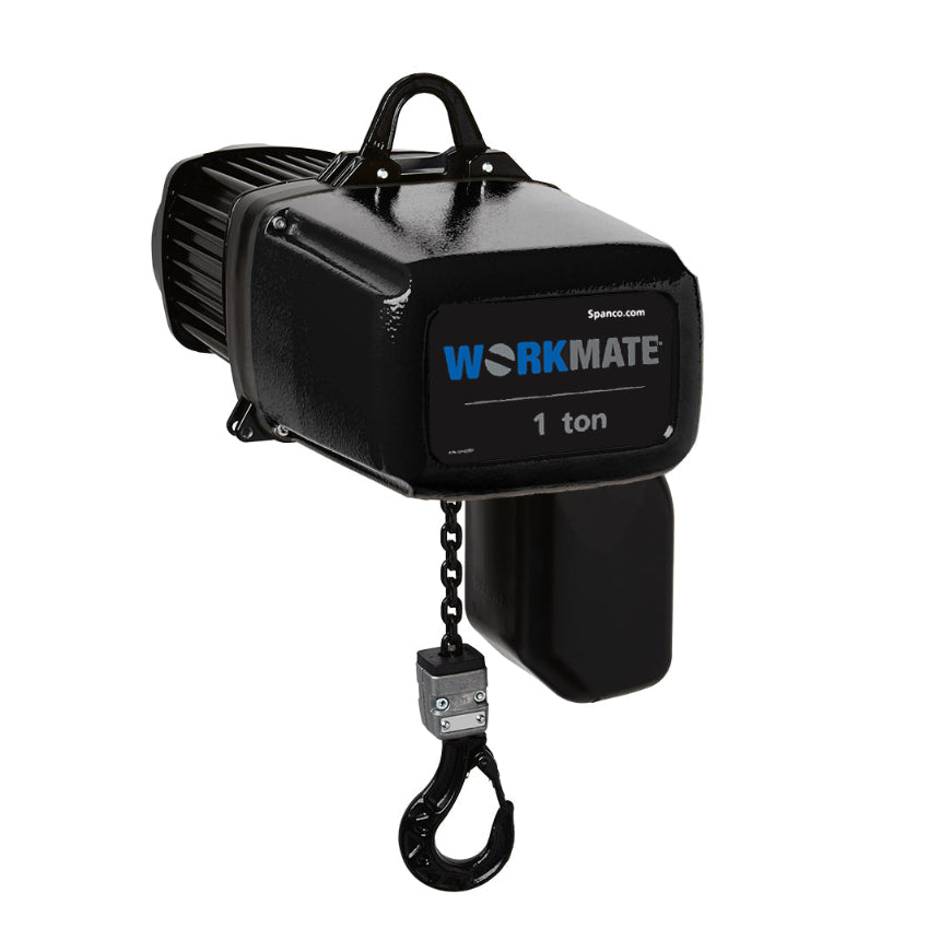 Workmate Electric Chain Hoist - 1 ton, with Eye Bolt