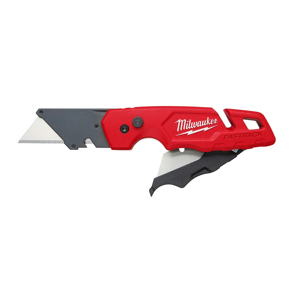 FASTBACK Folding Utility Knife with Blade Storage