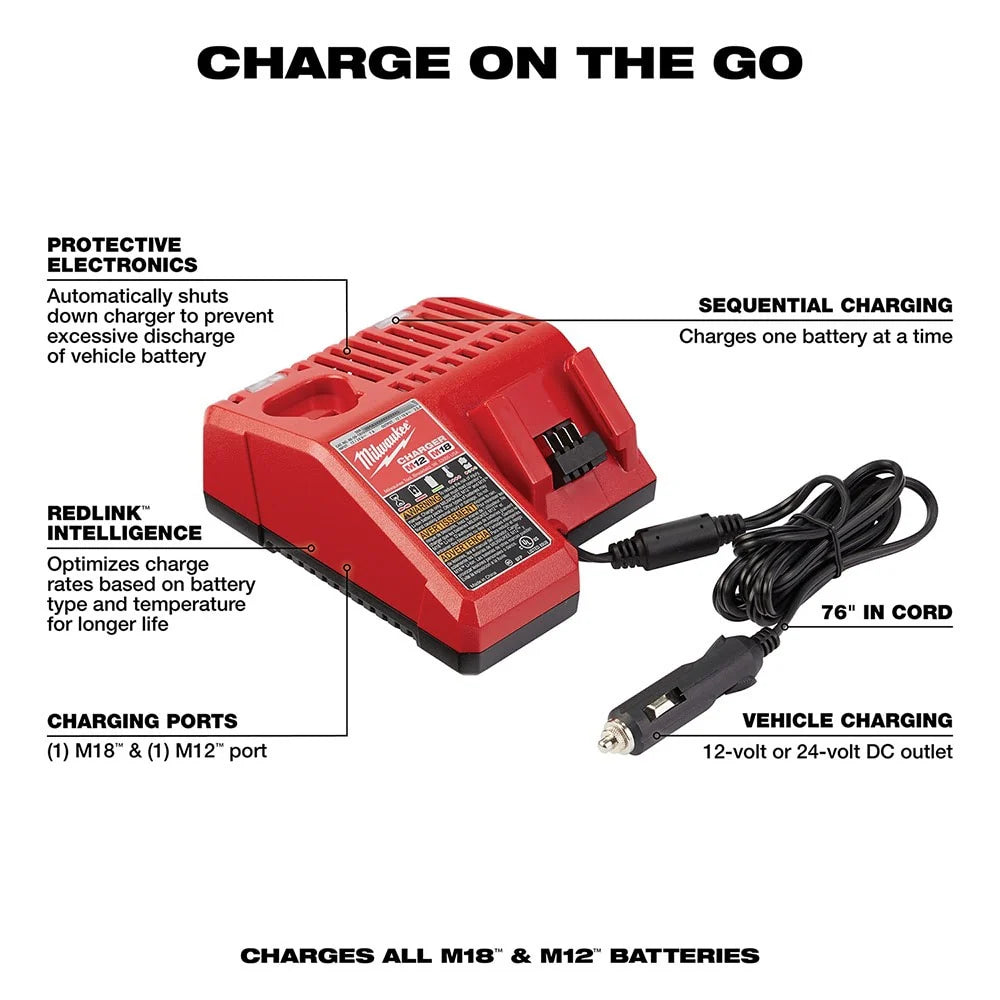 M18 / M12 Vehicle Charger
