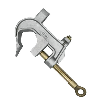 Aluminum Ground Clamp, #6 thru 2″