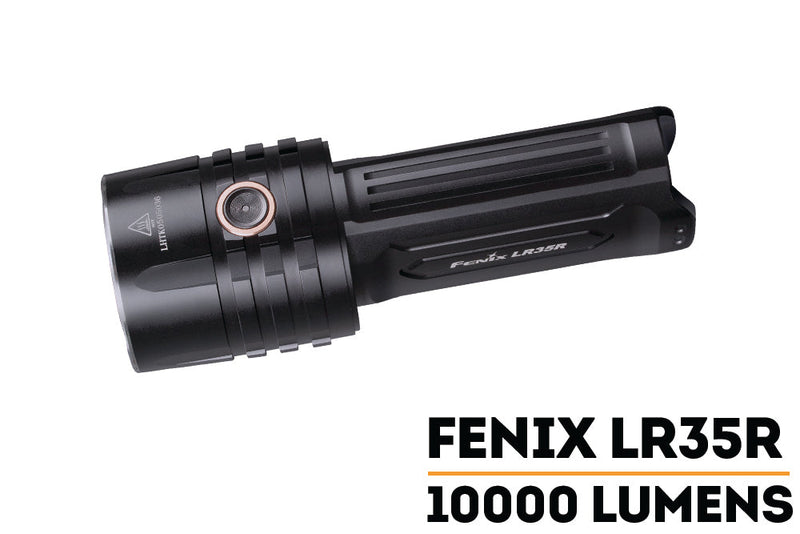 Load image into Gallery viewer, Rechargeable LED Flashlight - 10,000 Lumens - LR35R
