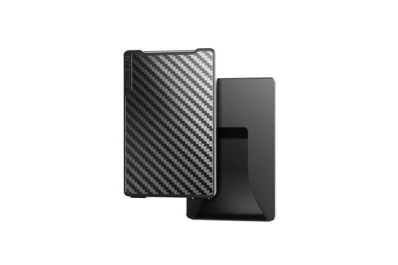 Load image into Gallery viewer, Groove Wallet® Carbon Fiber - Gun Metal
