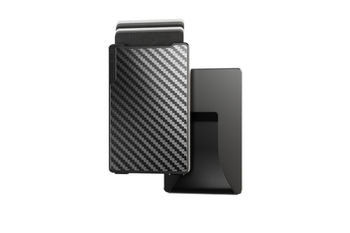 Groove Wallet® Carbon Fiber - Gun Metal