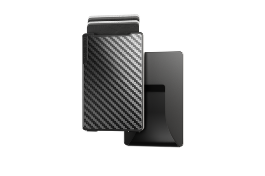 Groove Wallet® Carbon Fiber - Gun Metal