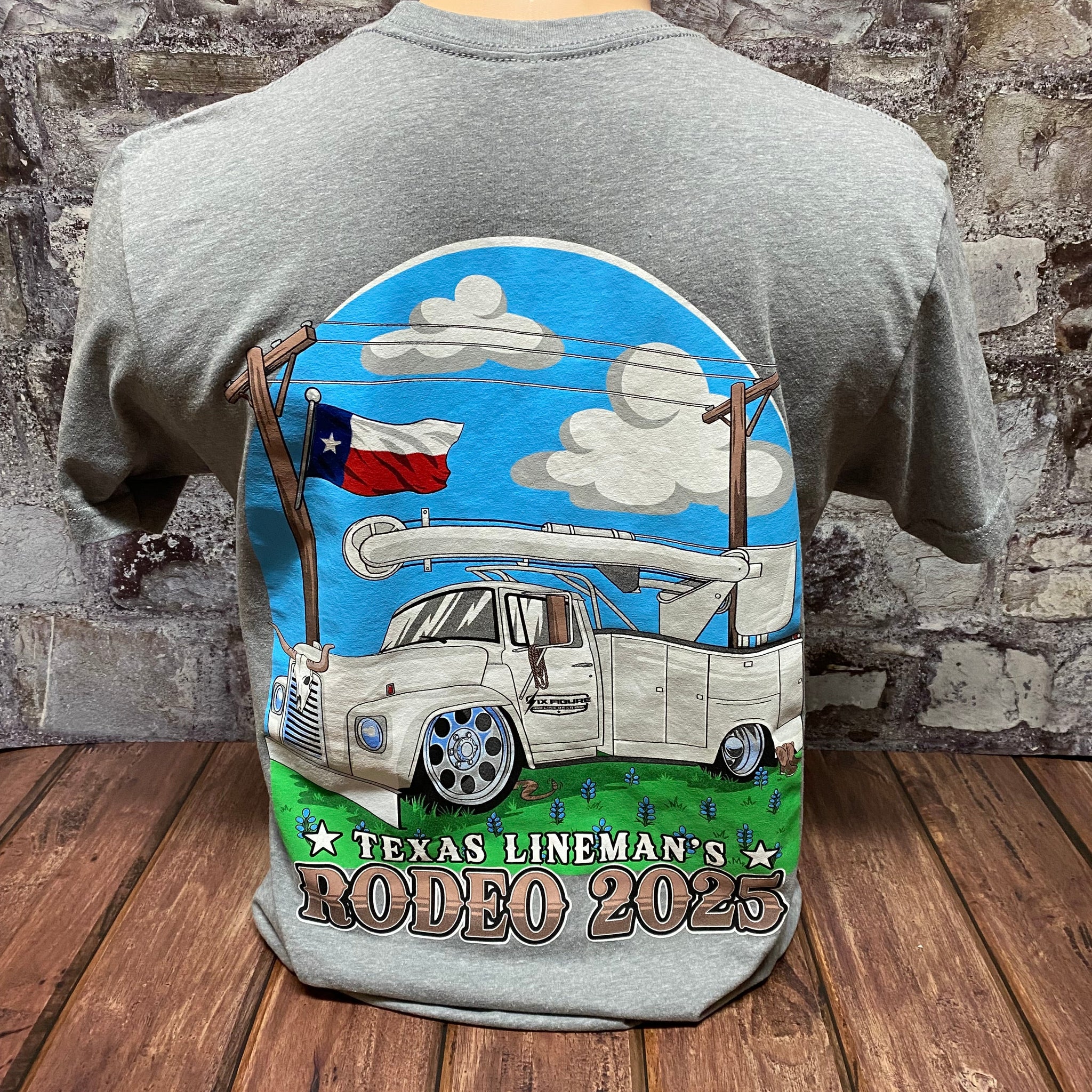 2025 Texas Lineman Rodeo T-Shirt