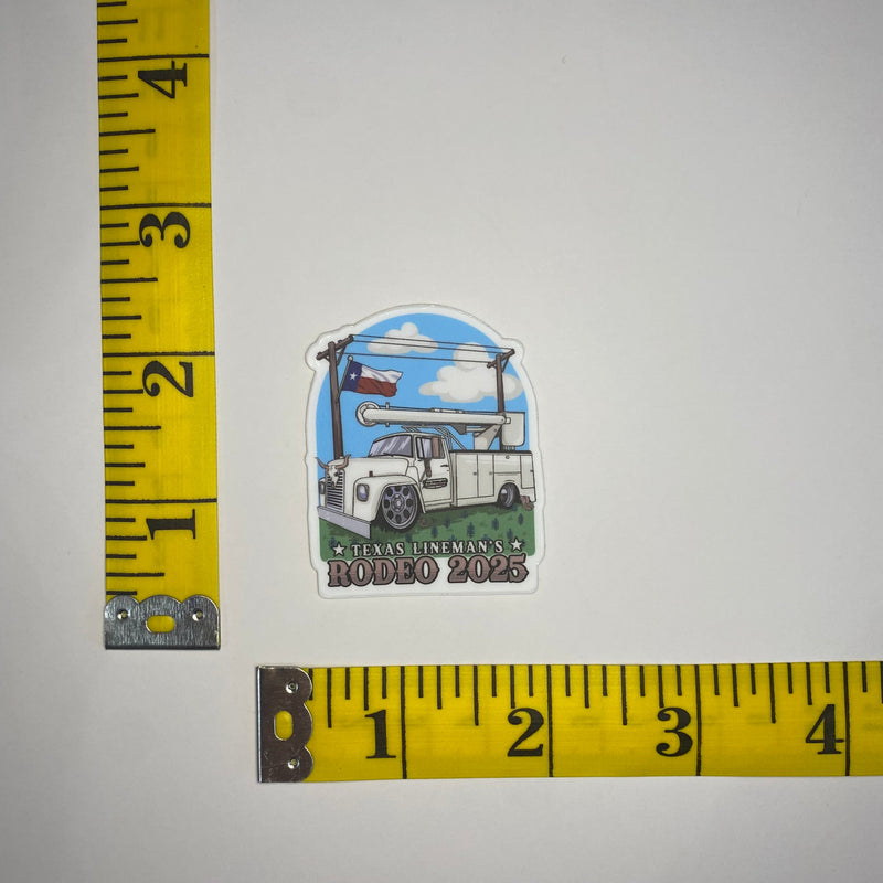 Load image into Gallery viewer, 2025 Texas Lineman Rodeo Sticker
