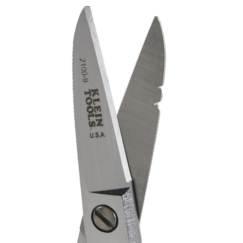 Klein Electricians Scissors Stripping Notches (94-2100-9)