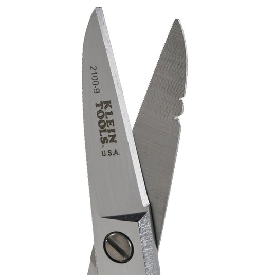 Klein Electricians Scissors Stripping Notches (94-2100-9)