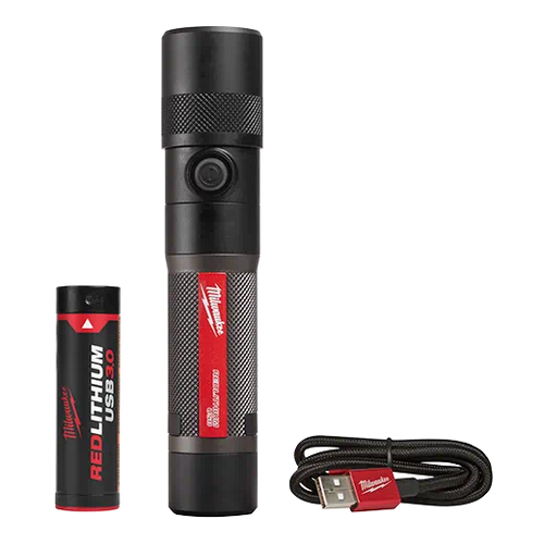 REDLITHIUM™ USB 1100L Twist Focus Flashlight - (89-2161-21)