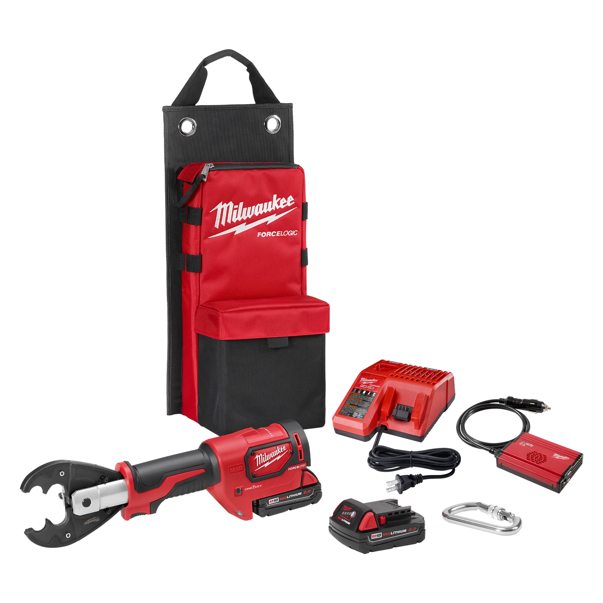 M18  FORCE LOGIC  6T Utility Crimper Kit with D3 Grooves and Fixed O Die