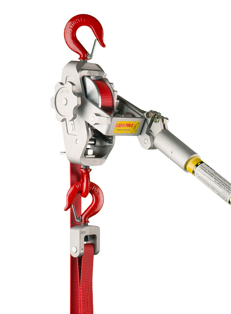 Lug-All 25-i - 1 1/2 Ton Web Strap Hoist w/ Eye Bolt Main Frame