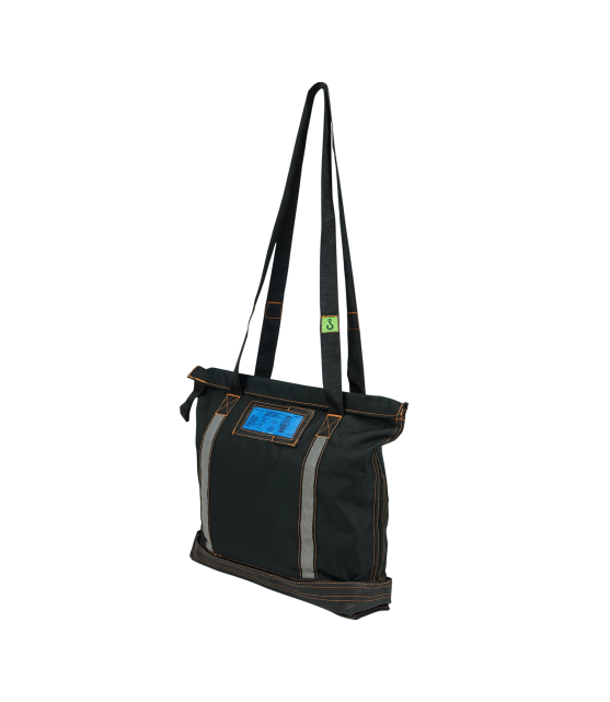 Small tote bag w/ long lifting strap
