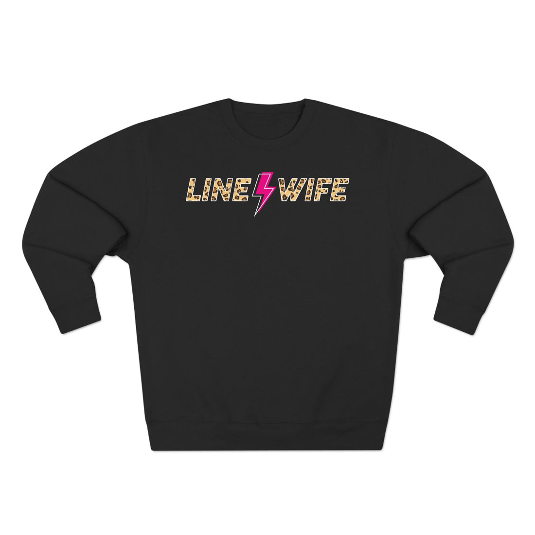 Line Wife Cheetah Crewneck