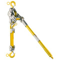 Lug-All 2-B - 1 Ton Web Strap Hoist w/ Hot Stick Rings