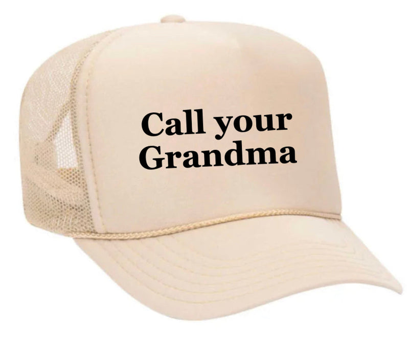 Load image into Gallery viewer, Call Your Grandma Trucker Hat
