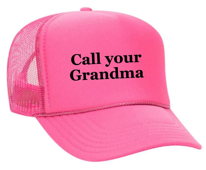 Load image into Gallery viewer, Call Your Grandma Trucker Hat

