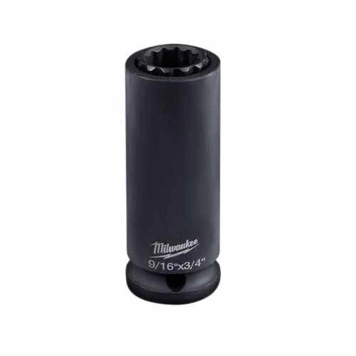 SHOCKWAV  Impact Duty 9/16 & 3/4 Lineman's 2-in-1 12 Point Socket