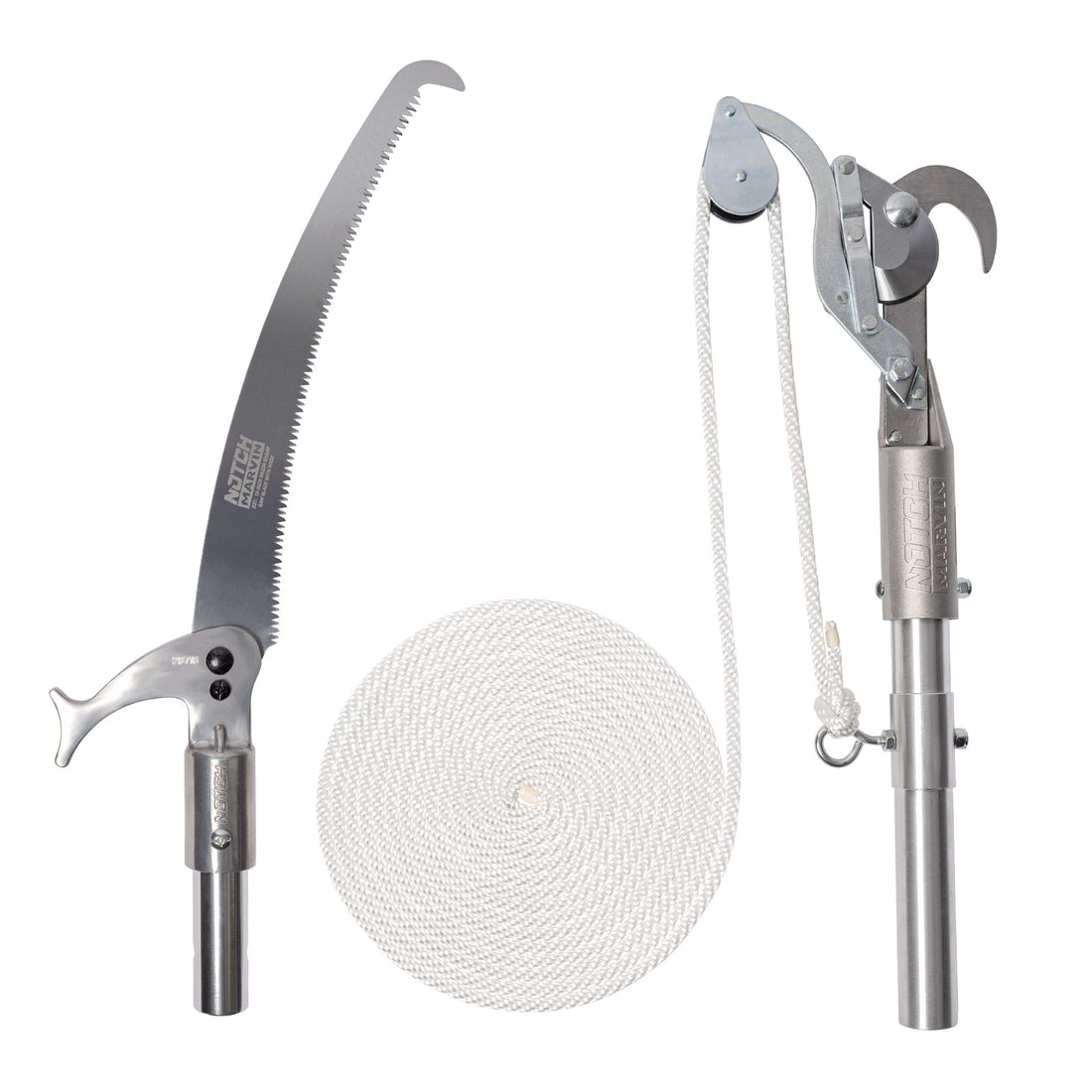 Notch Pruner & Saw Quick Change Set – Three Pole Set