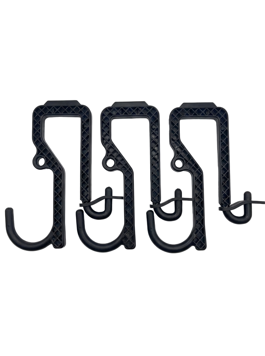 Magnetic Bucket Hooks- 3 Pack