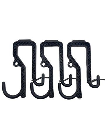 Magnetic Bucket Hooks- 3 Pack