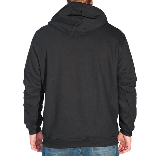 Black FR Zip-Up Hooded Sweatshirt