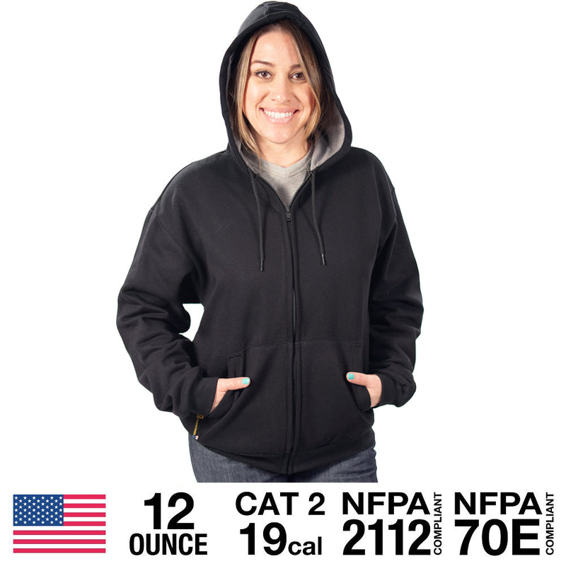 Load image into Gallery viewer, Unisex Zip-Up FR Hoodie
