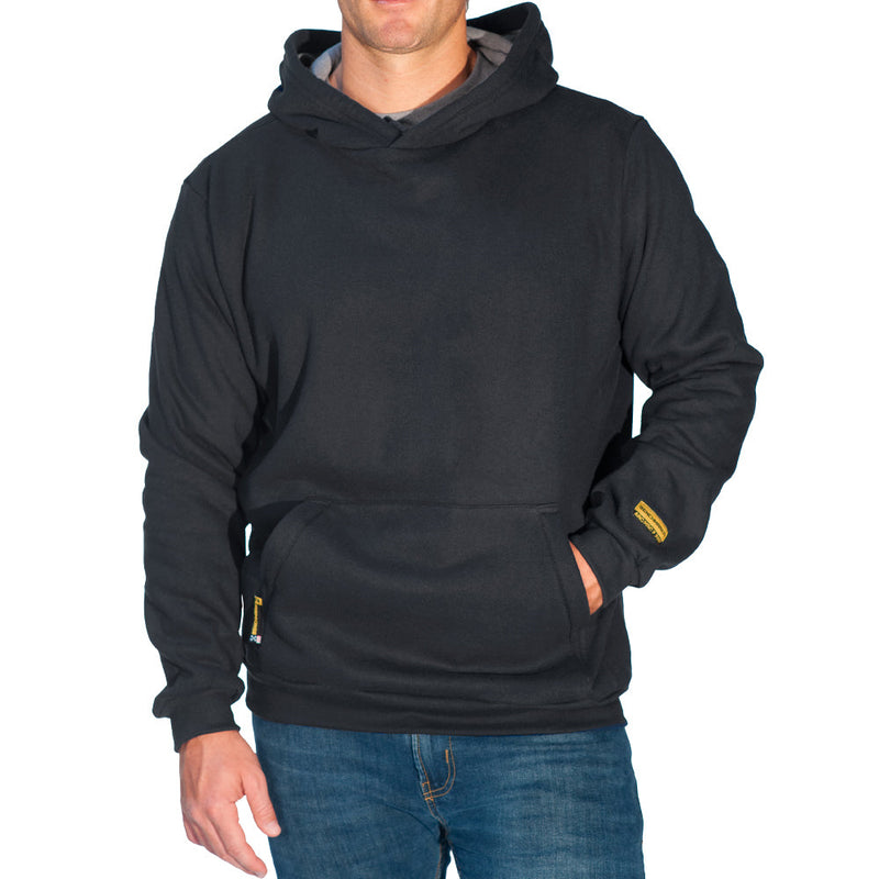 Load image into Gallery viewer, Black FR Hooded Pullover
