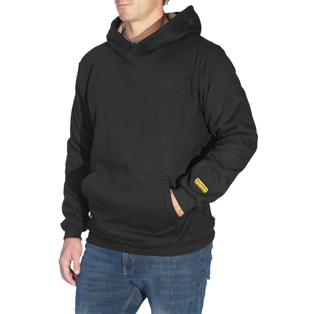 FR Black Pullover Hoodie