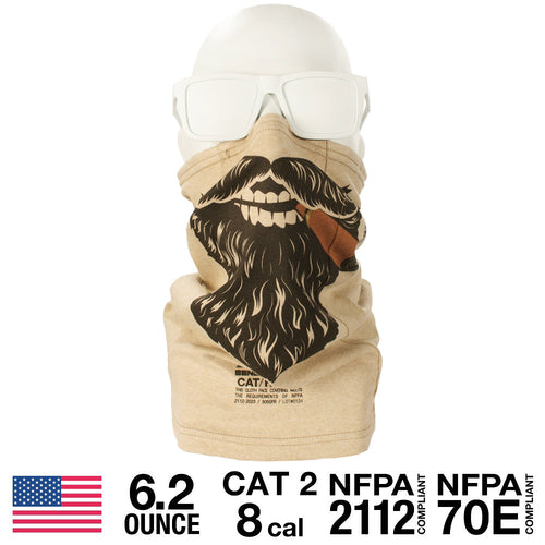 CAT 2 FR Cigar Smoke Face Muffler