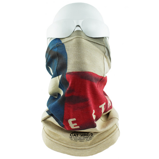 CAT 2 FR Texas Flag Face Muffler