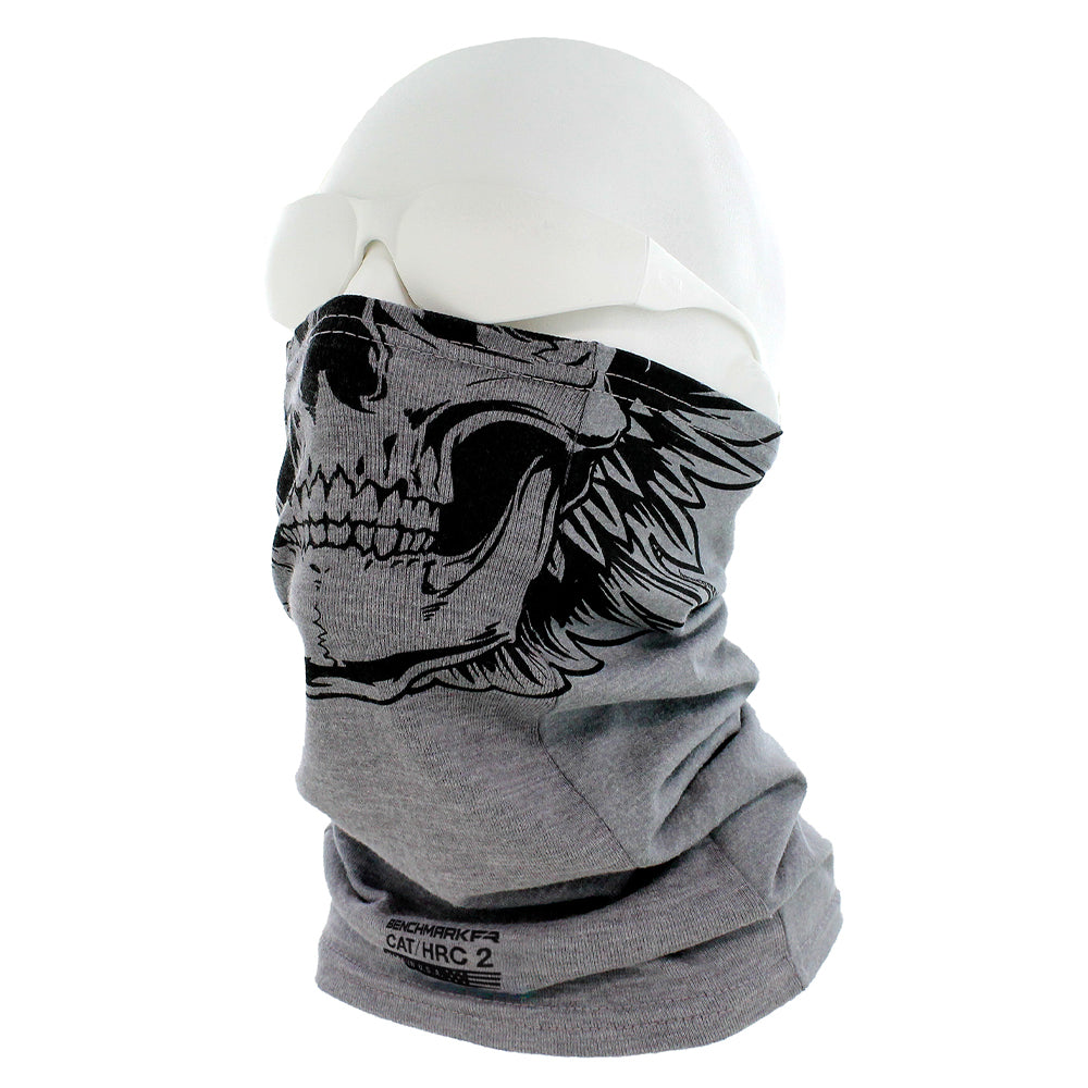 Skully Gray FR Face Muffler