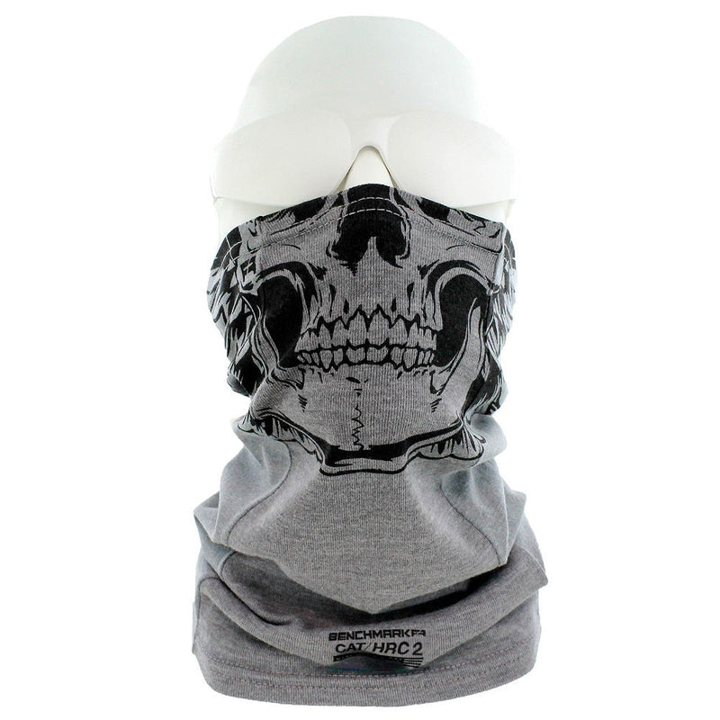 Load image into Gallery viewer, CAT 2 FR Skully Gray Face Muffler
