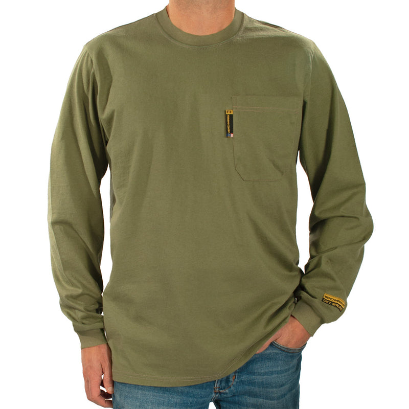 Load image into Gallery viewer, Men&#39;s Lightweight Long Sleeve FR Shirt
