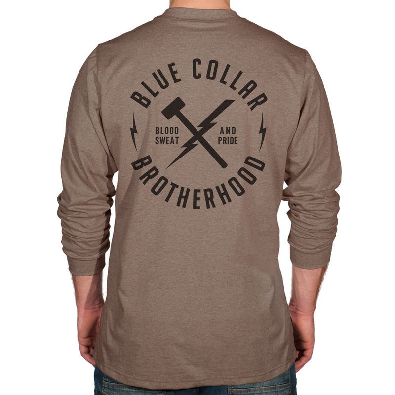 Load image into Gallery viewer, Blue Collar Brotherhood FR Long Sleeve Shirt
