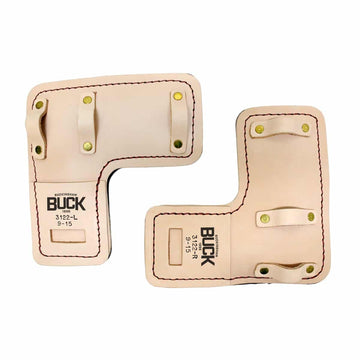 ‘L’ Shaped Leather Climber Pad with Outer Loops for Leg Straps – 3122