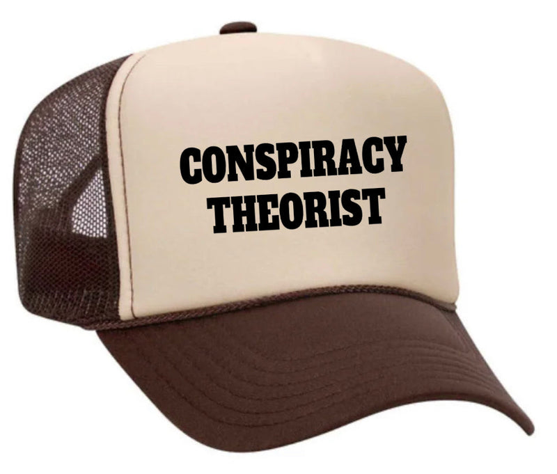 Load image into Gallery viewer, Conspiracy Theorist Trucker Hat
