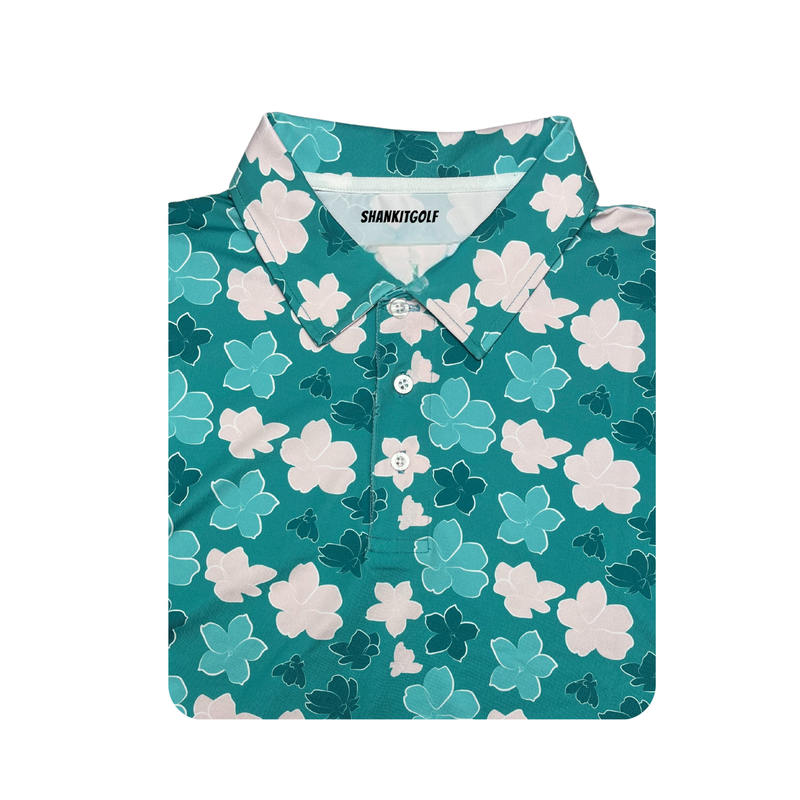 Load image into Gallery viewer, Azalea Blue Polo
