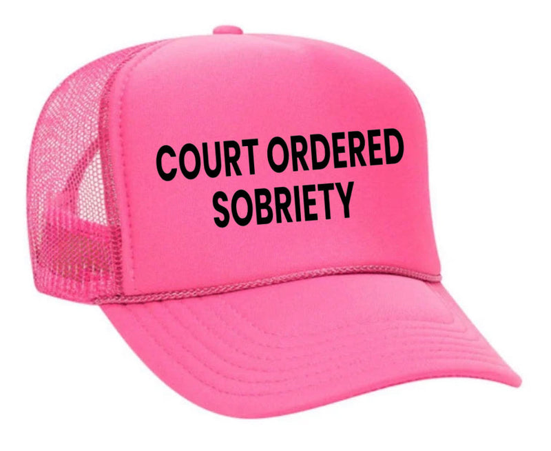 Load image into Gallery viewer, Court Ordered Sobriety Trucker Hat
