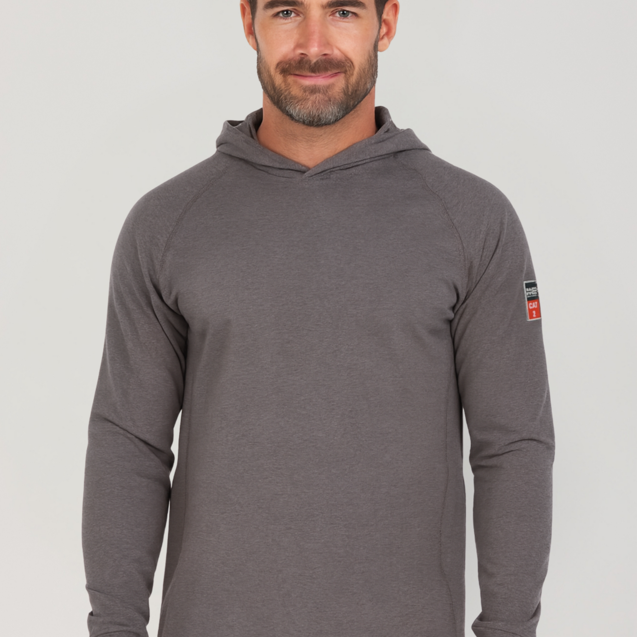 NKE FR LIGHTWEIGHT FLEX HOODIE - CHARCOAL GREY